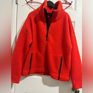 J crew red sweater